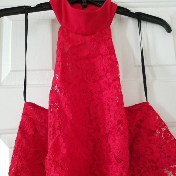 Red Jumpsuits - Picture 2 of 5